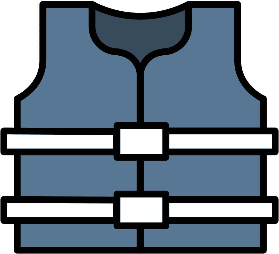 Life jacket graphic