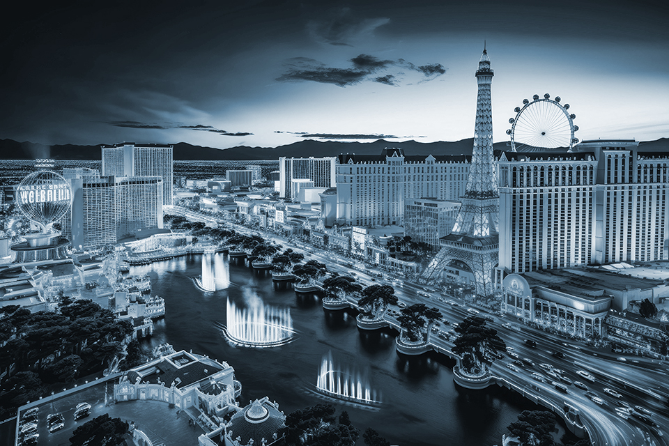 View of Las Vegas Strip from Cosmopolitan